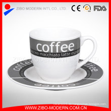 Keramik Kaffeetasse Vertrag abgeschlossene Untertassen Anzug Kreative Red Tea Mug